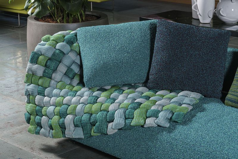 Paola Lenti Плед для улицы Plump от Paola Lenti — в интерьере