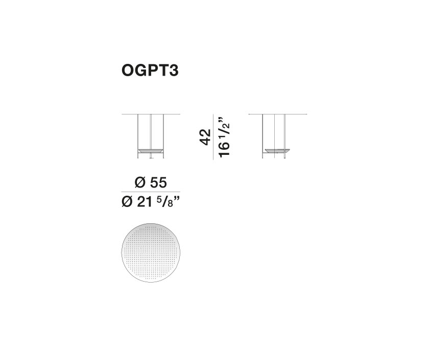 Molteni&C Журнальный столик Panna Cotta от Molteni & C