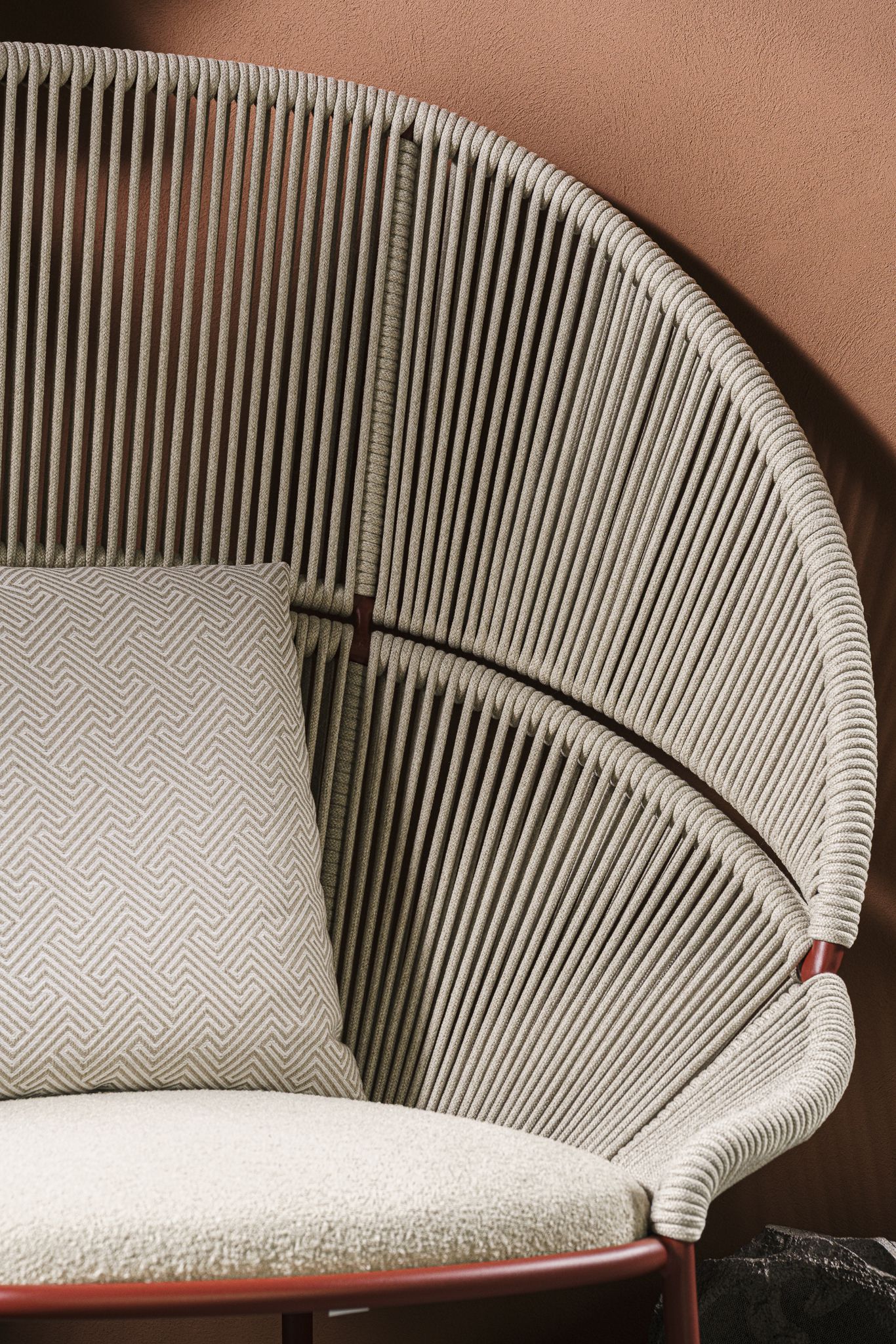 Molteni&C Уличное кресло Petalo от Molteni & C — в интерьере