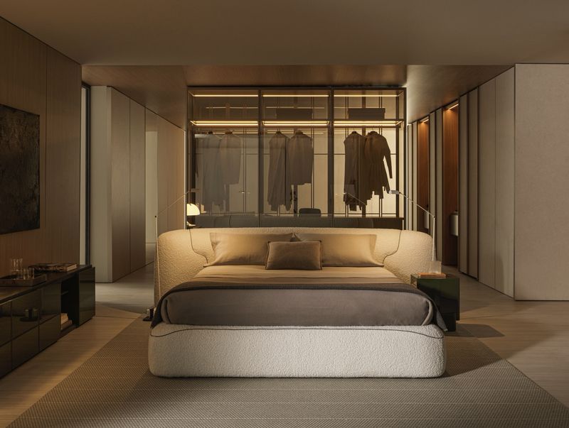 Molteni&C Кровать Theo от Molteni & C — в интерьере