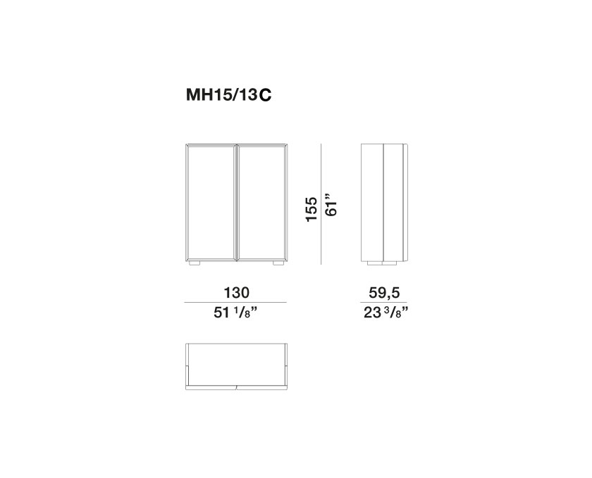 Molteni&C Витрина Horizons от Molteni & C