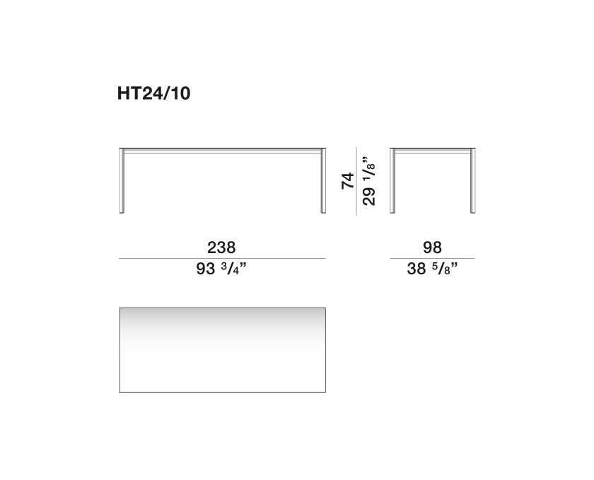 Molteni&C Стол Half a Square от Molteni & C