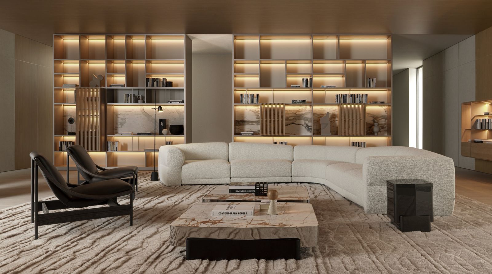 Molteni&C Диван Emile от Molteni & C — в интерьере