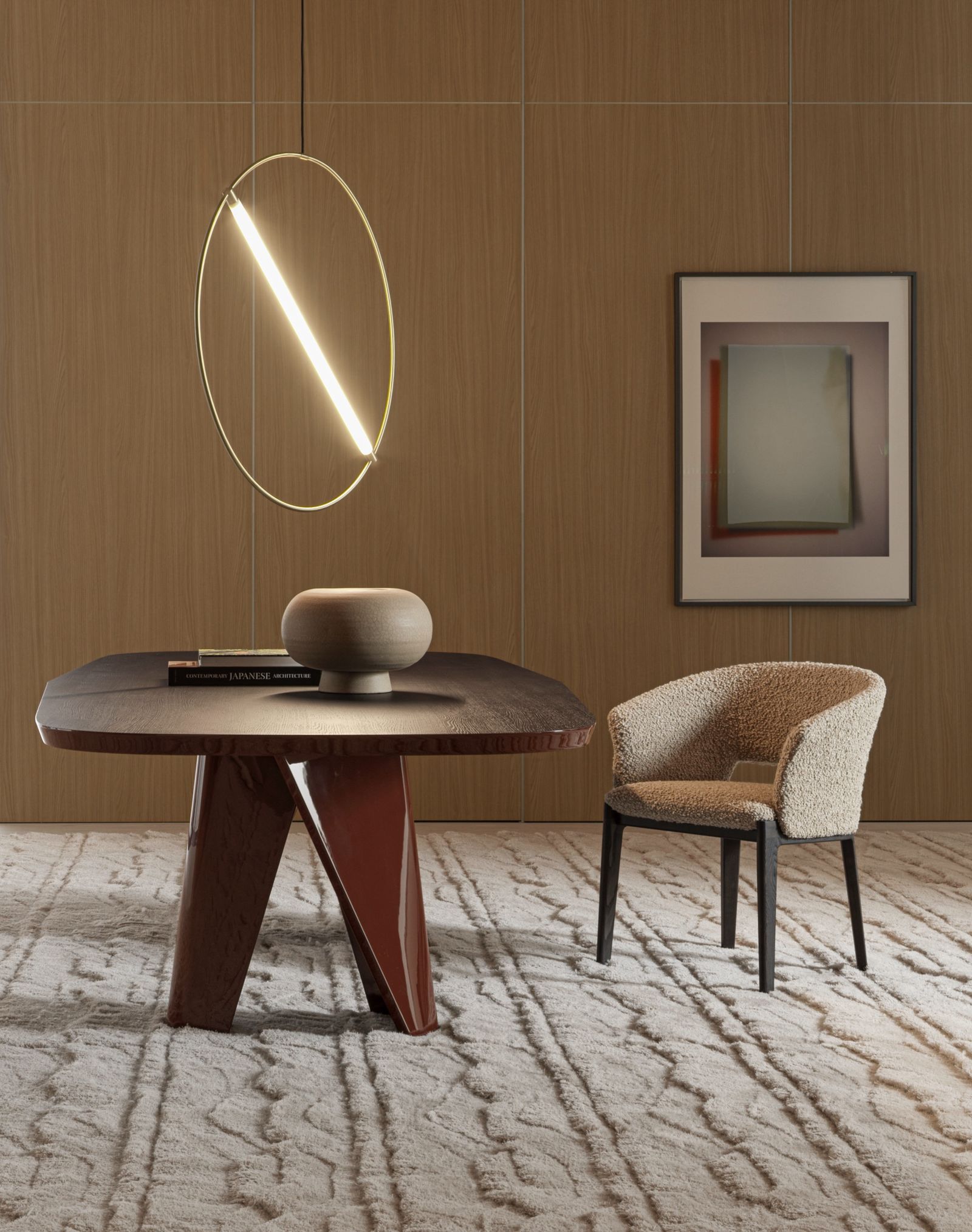 Molteni&C Ковер Orizzonti от Molteni & C — в интерьере