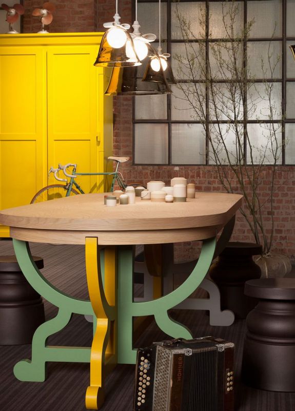 Moooi Стол Paper Patchwork от Moooi — в интерьере