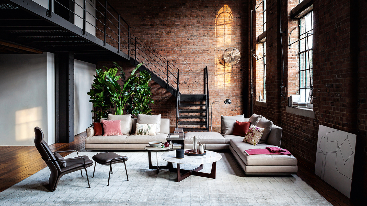 Poltrona Frau Диван Come Together Sofa от Poltrona Frau — в интерьере