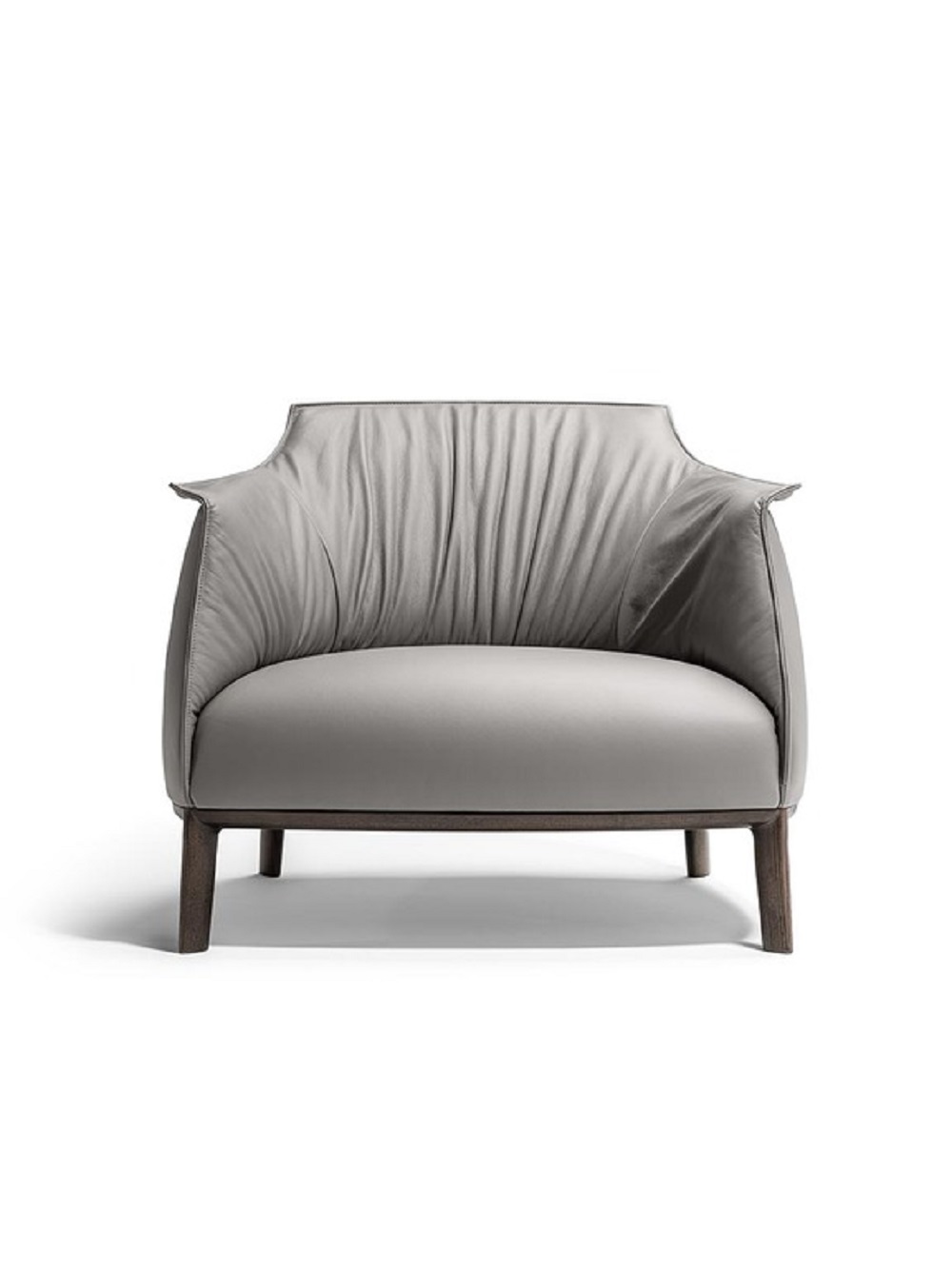 Poltrona Frau Кресло Archibld Large with Wood Base от Poltrona Frau
