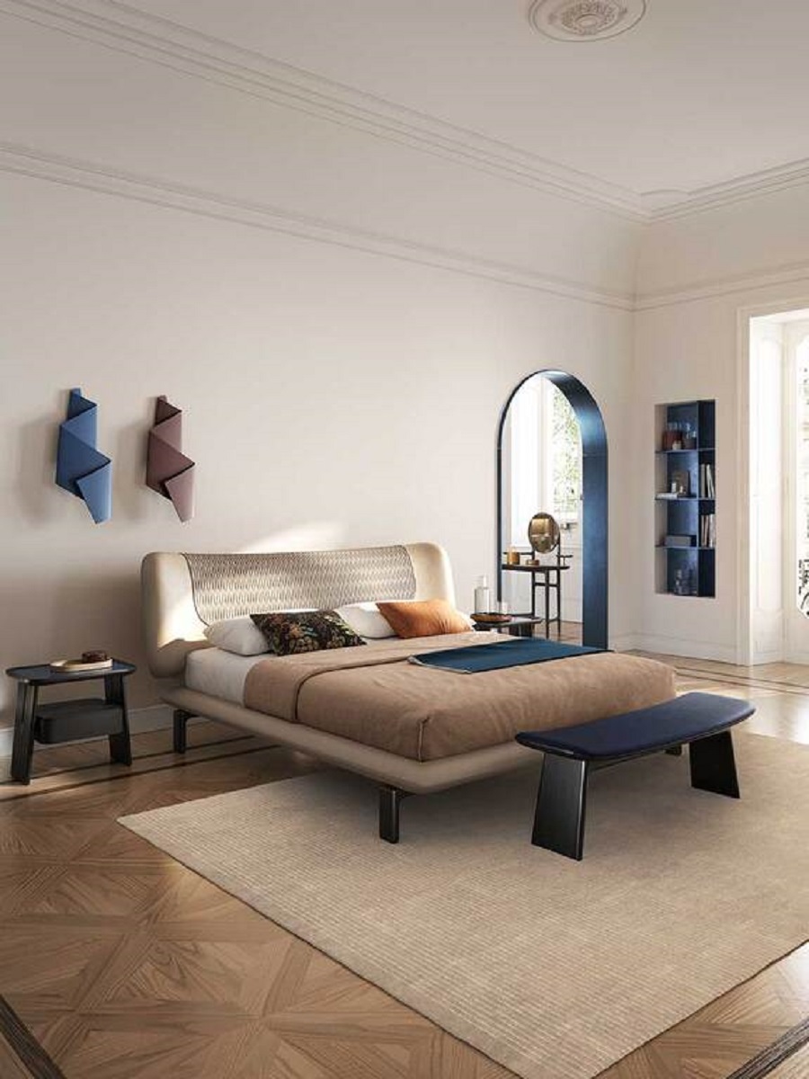 Poltrona Frau Кровать Duo Bed от Poltrona Frau — в интерьере