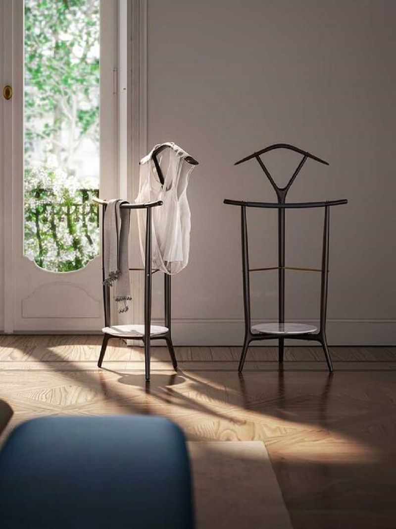 Poltrona Frau Вешалка Duo Valet Stand от Poltrona Frau — в интерьере