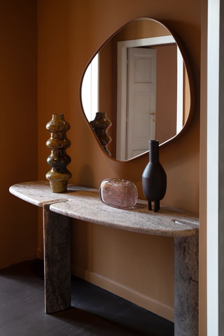 Baxter Консоль Isamu Stone Console от Baxter — в интерьере