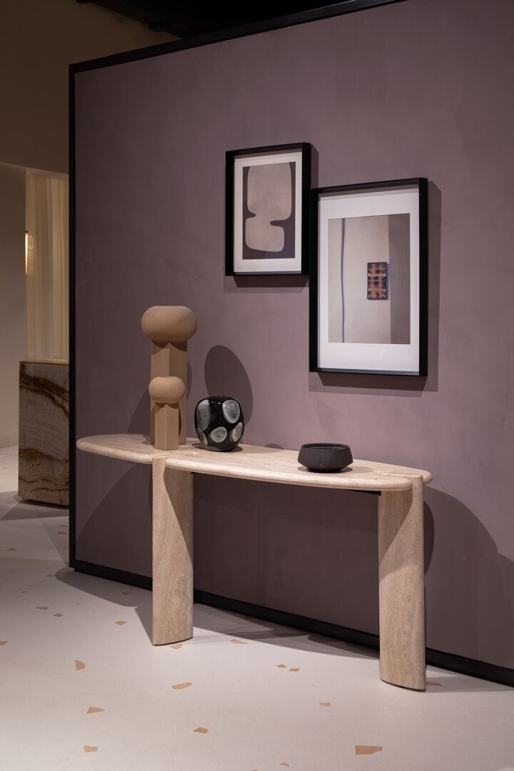 Baxter Консоль Isamu Stone Console от Baxter — в интерьере