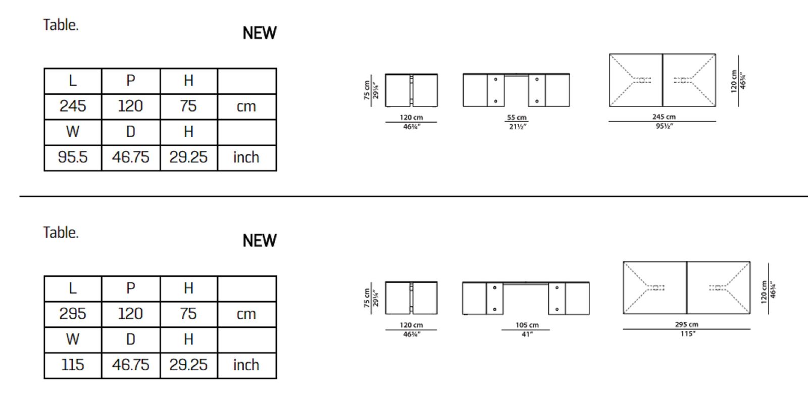 Baxter Стол Y25 от Baxter