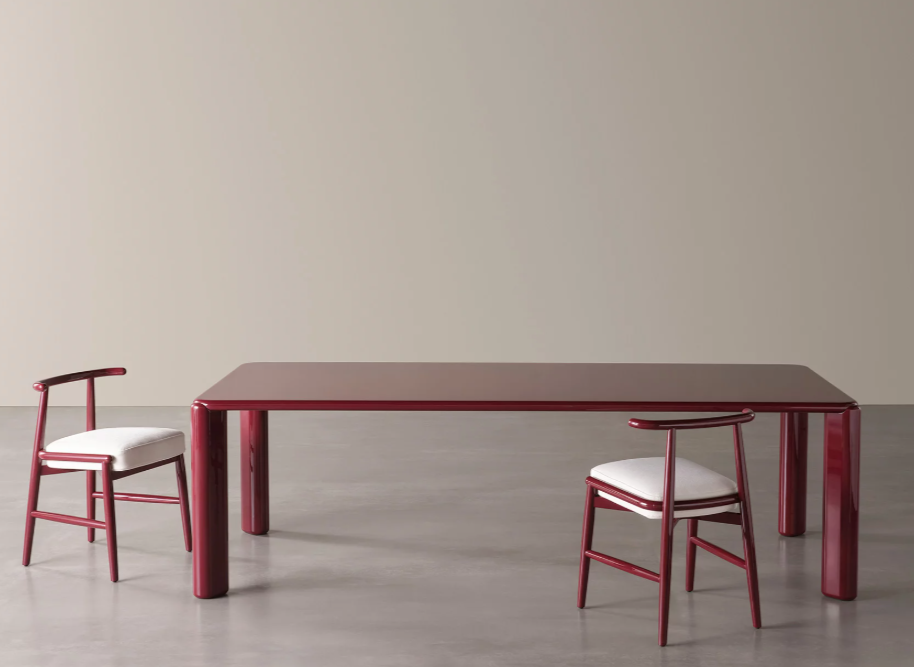 Meridiani Стол Frank от Meridiani — в интерьере