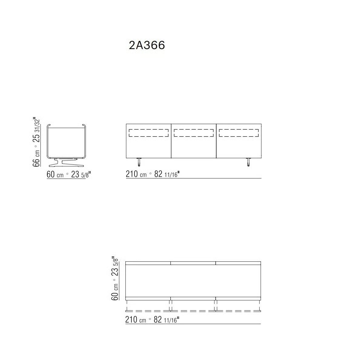 Flexform Комод Earl 2A366 от Flexform
