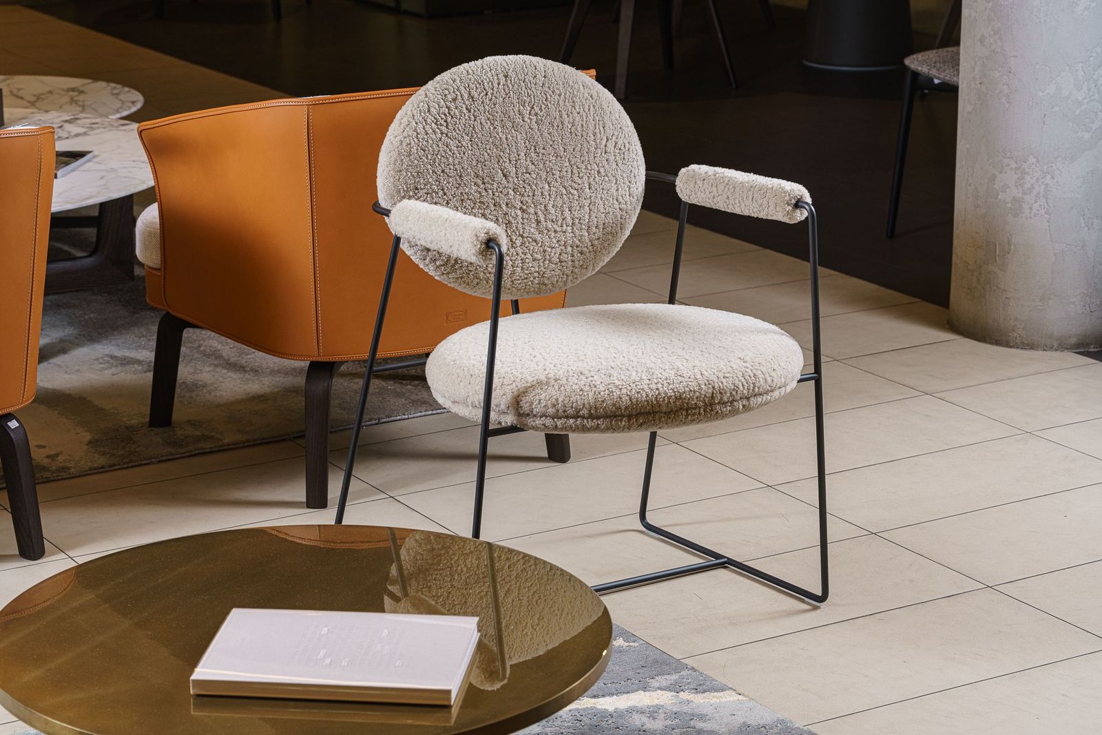Baxter Стул Gemma Mouton Cream от Baxter — в интерьере