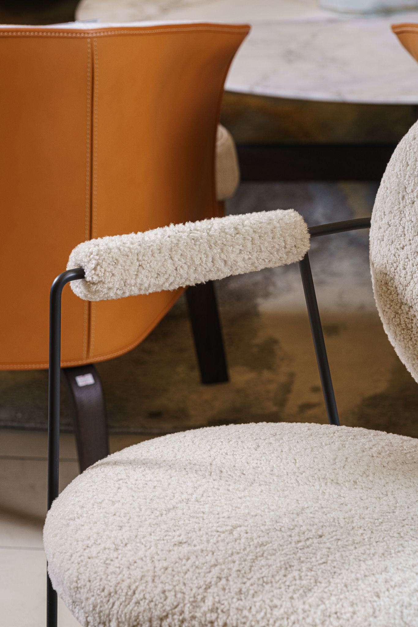 Baxter Стул Gemma Mouton Cream от Baxter — в интерьере