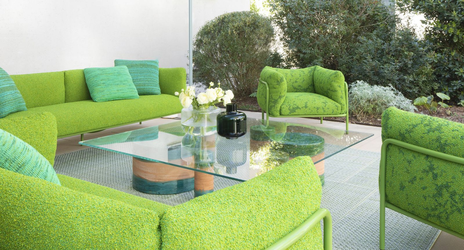 Paola Lenti Диван Pli от Paola Lenti — в интерьере