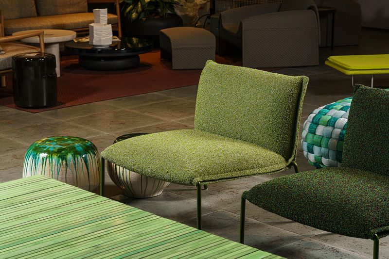 Paola Lenti Кресло Mae от Paola Lenti — в интерьере
