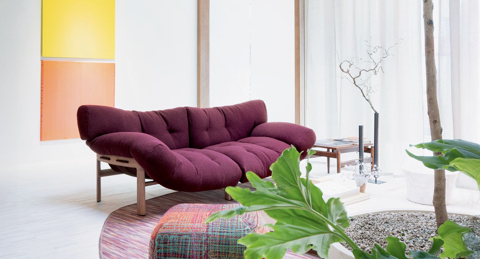 Paola Lenti Диван Legere от Paola Lenti — в интерьере
