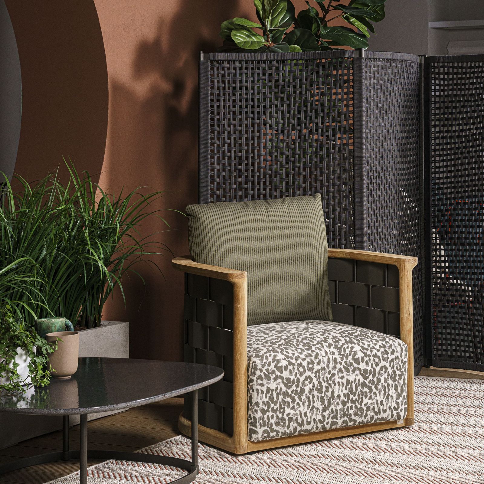 Molteni&C Уличное креслице Palinfrasca от Molteni & C — в интерьере