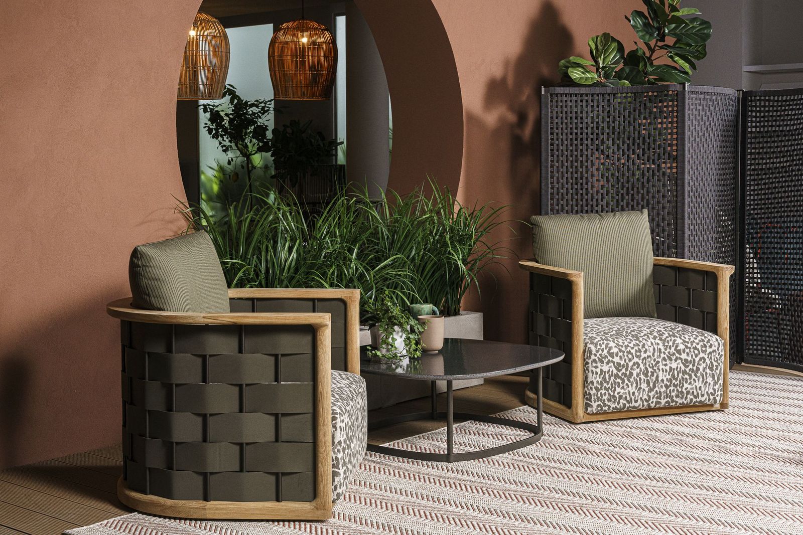 Molteni&C Уличное креслице Palinfrasca от Molteni & C — в интерьере