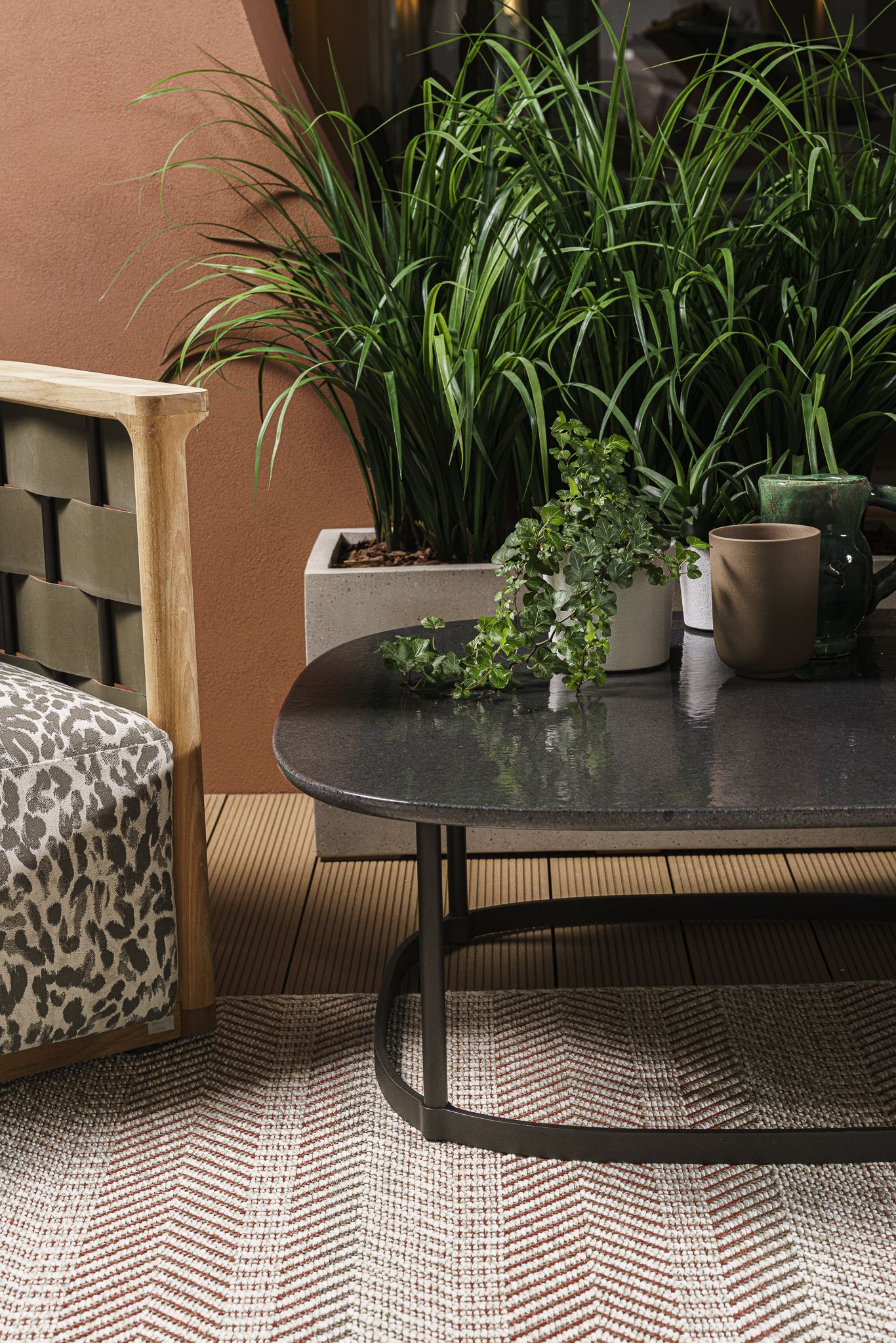 Molteni&C Уличный журнальный столик Regent 90 от Molteni & C — в интерьере