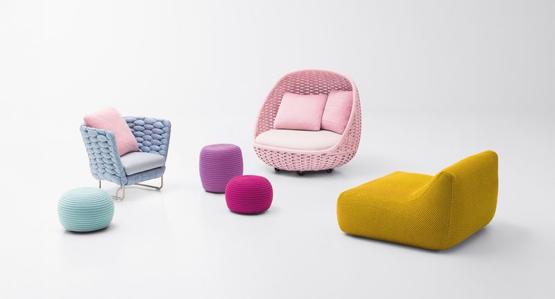 Paola Lenti Кресло Orbitry от Paola Lenti