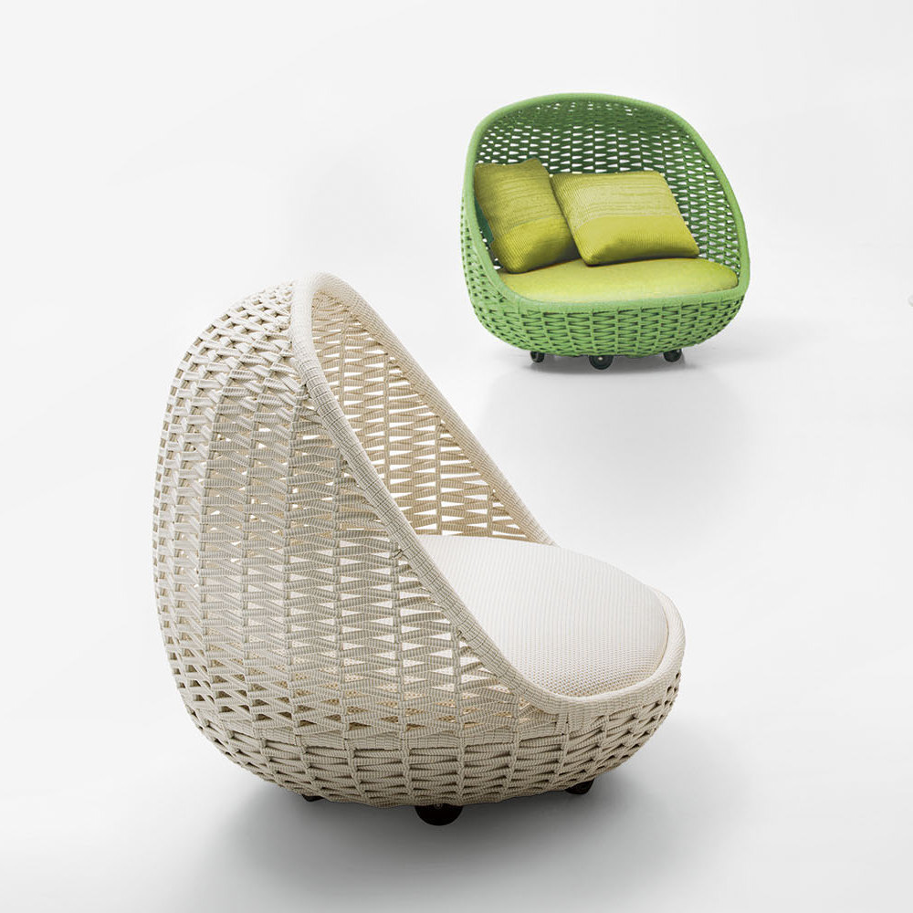 Paola Lenti Кресло Orbitry от Paola Lenti — в интерьере