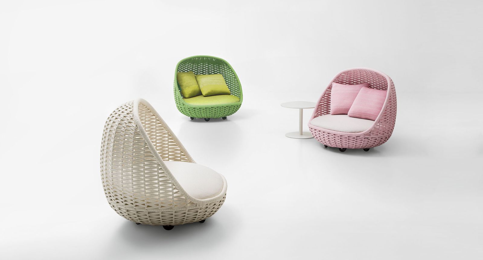 Paola Lenti Кресло Orbitry от Paola Lenti — в интерьере