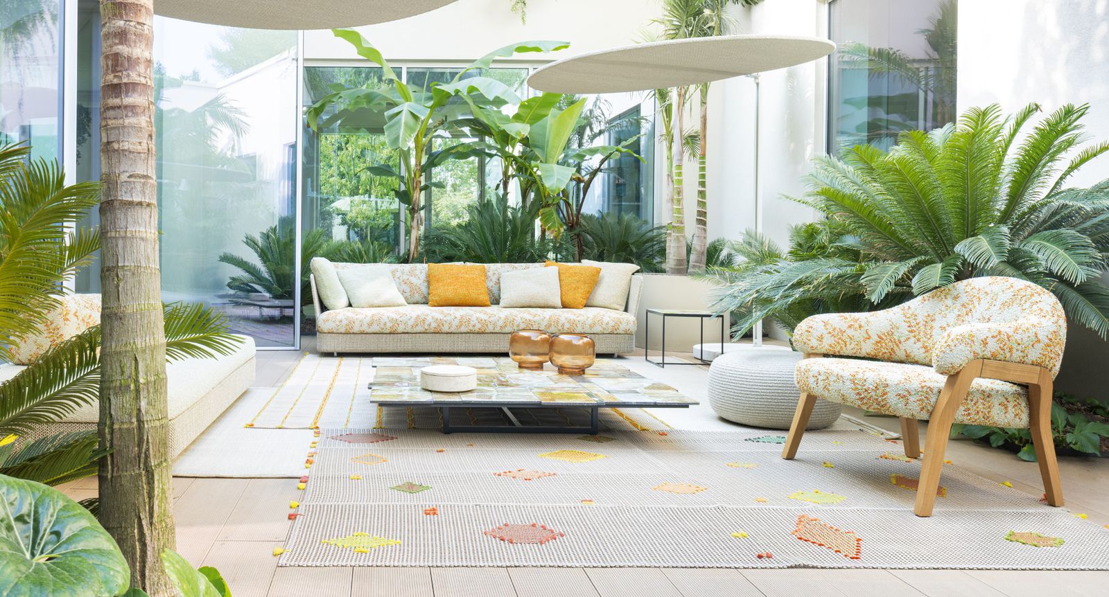 Paola Lenti Ковер Ayla от Paola Lenti — в интерьере