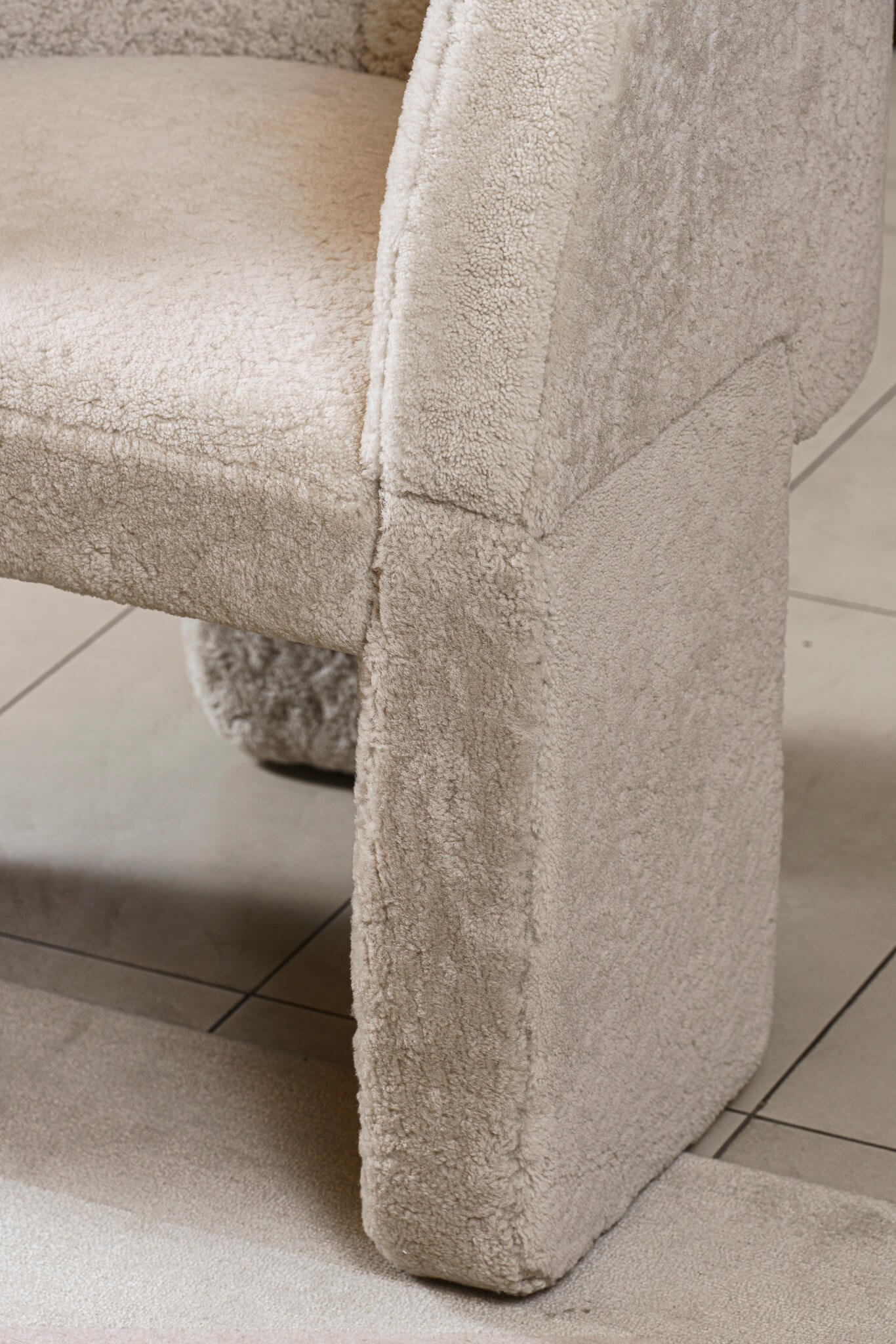 Baxter Кресло Lazy Bones Mouton Cream от Baxter — в интерьере