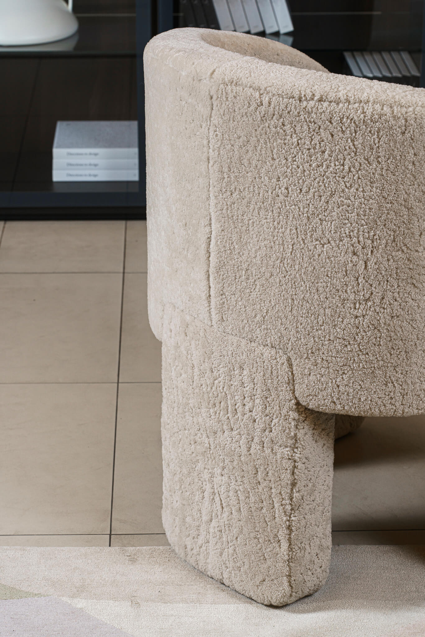 Baxter Кресло Lazy Bones Mouton Cream от Baxter — в интерьере