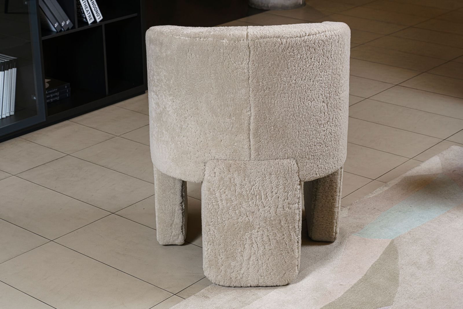 Baxter Кресло Lazy Bones Mouton Cream от Baxter — в интерьере