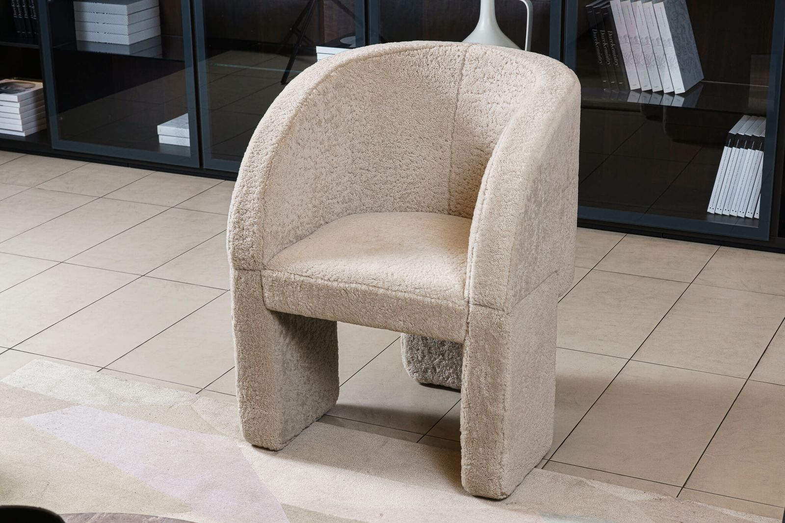Baxter Кресло Lazy Bones Mouton Cream от Baxter — в интерьере