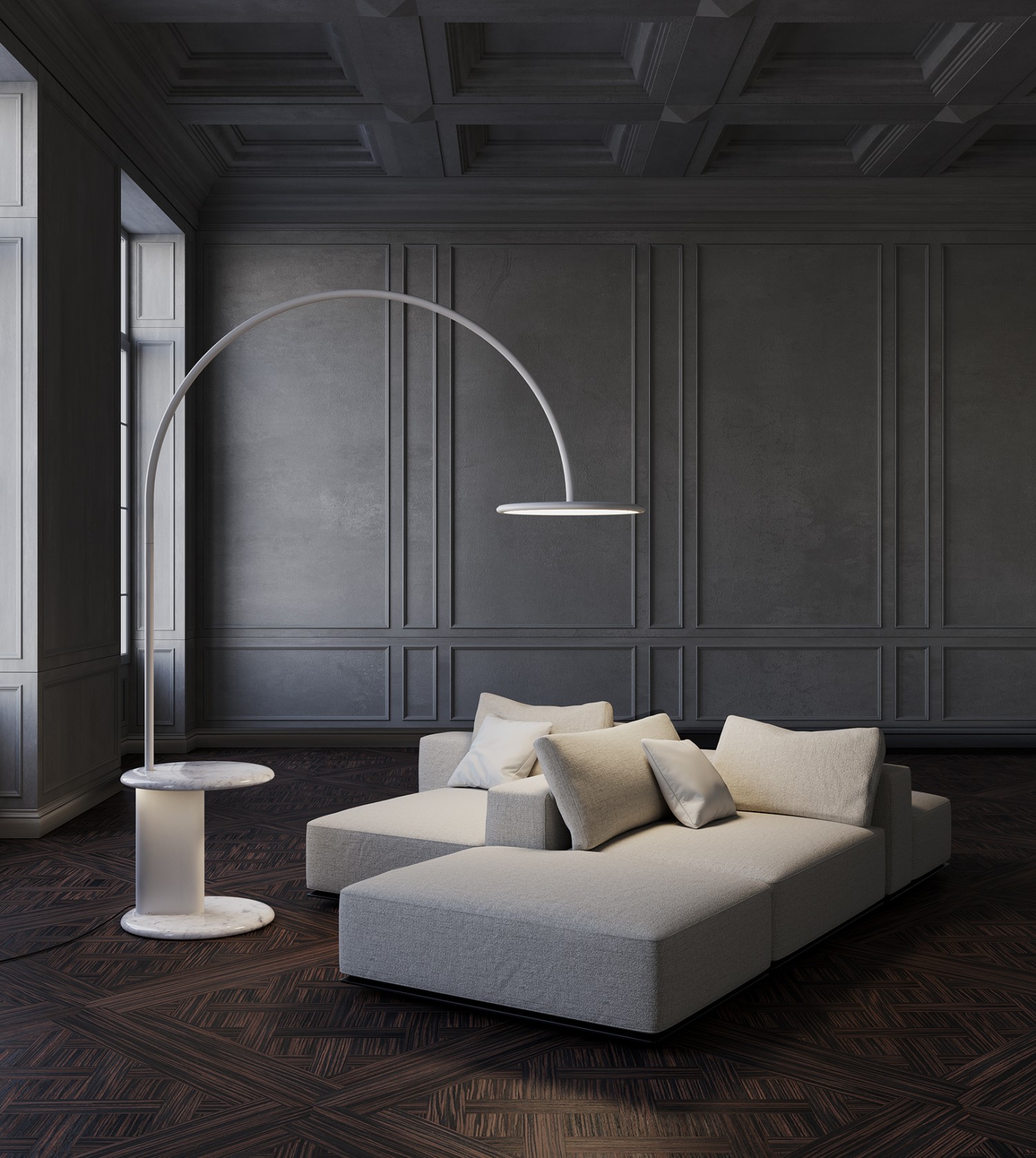 Italamp Торшер U Lamp от Italamp — в интерьере