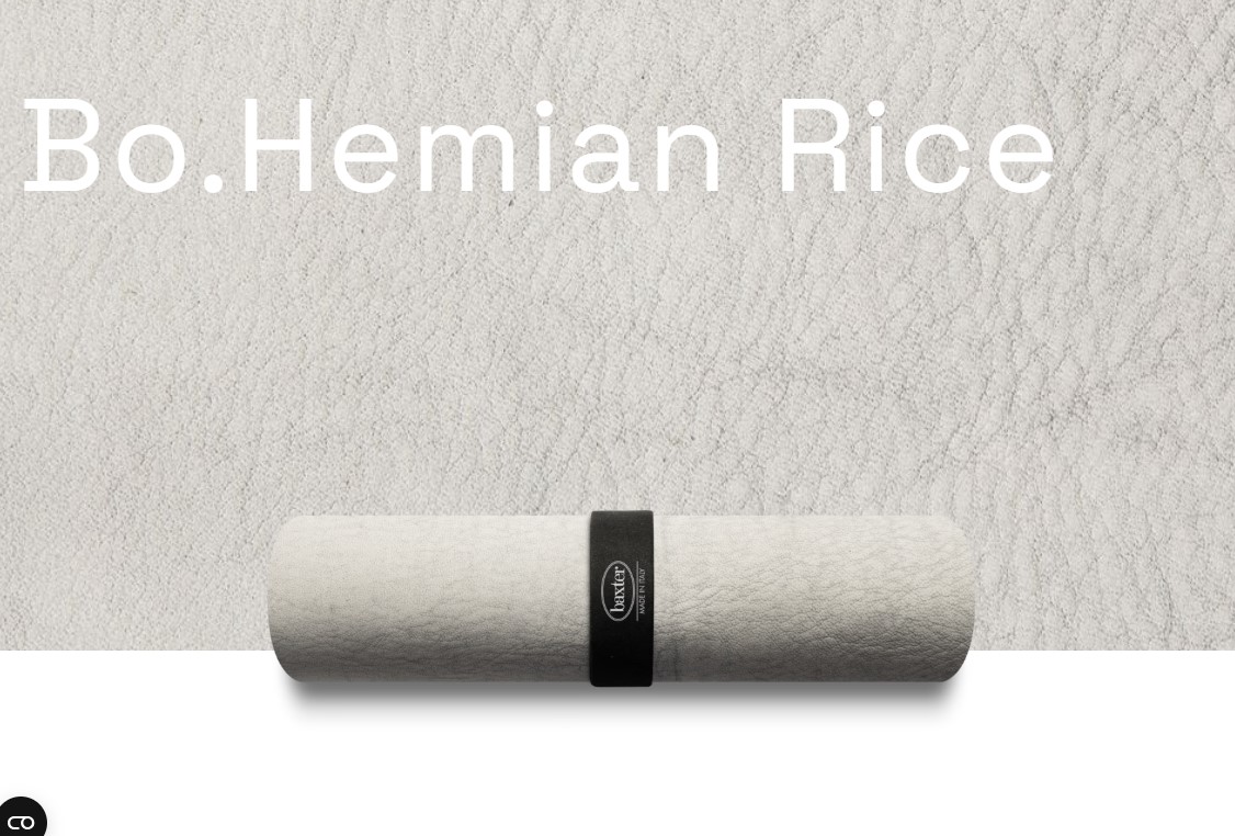 Baxter Кресло Ginevra Bo.Hemian Rice от Baxter — в интерьере