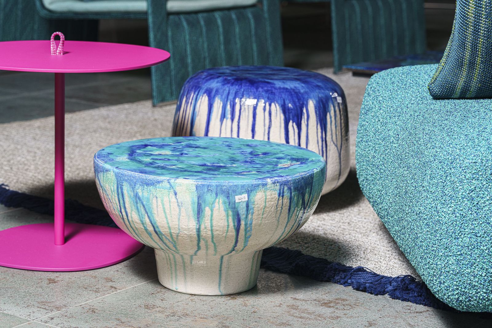 Paola Lenti Уличный журнальный столик Calatini 41 от Paola Lenti — в интерьере