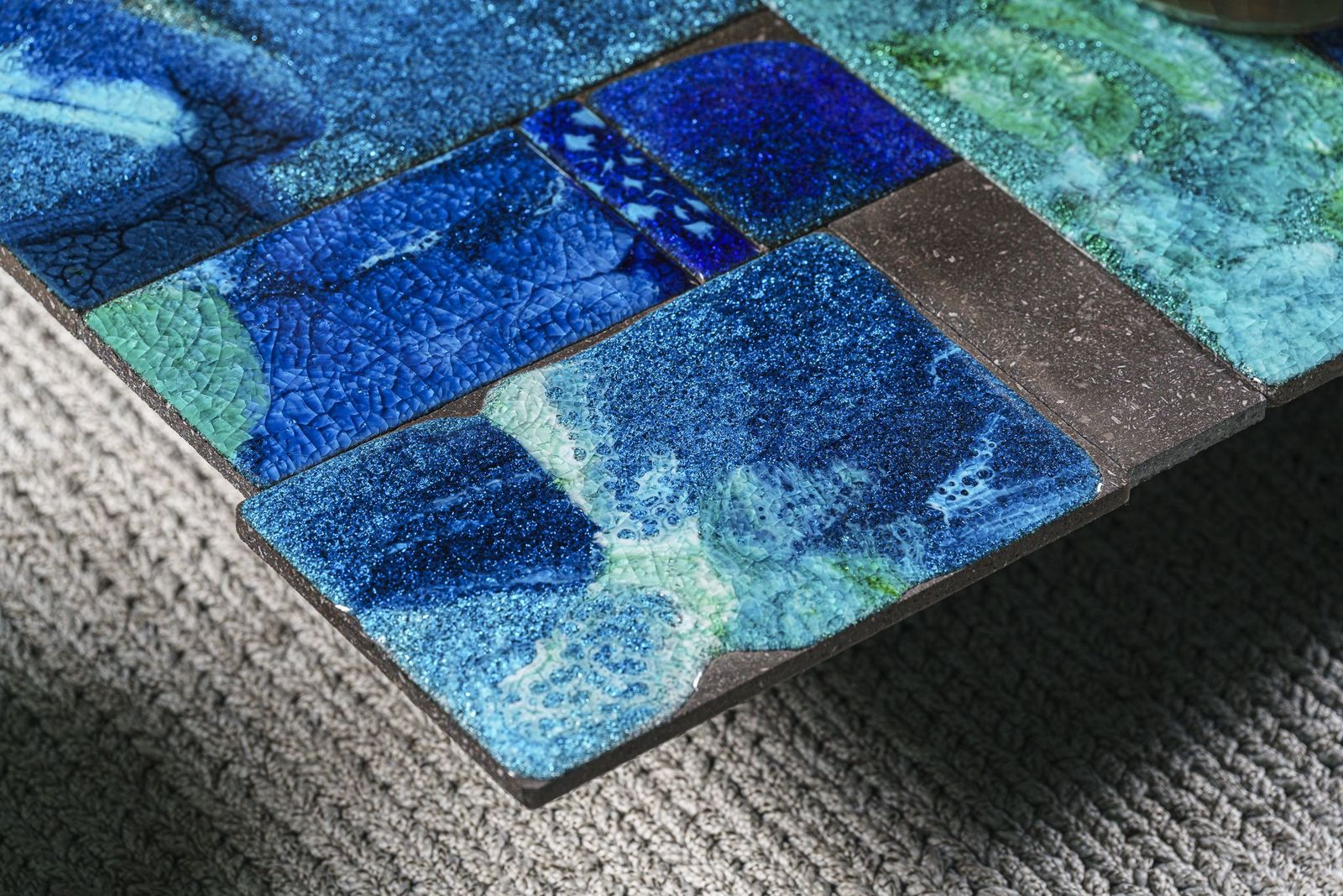 Paola Lenti Уличный журнальный столик с чехлом Sciara Rectangular от Paola Lenti — в интерьере