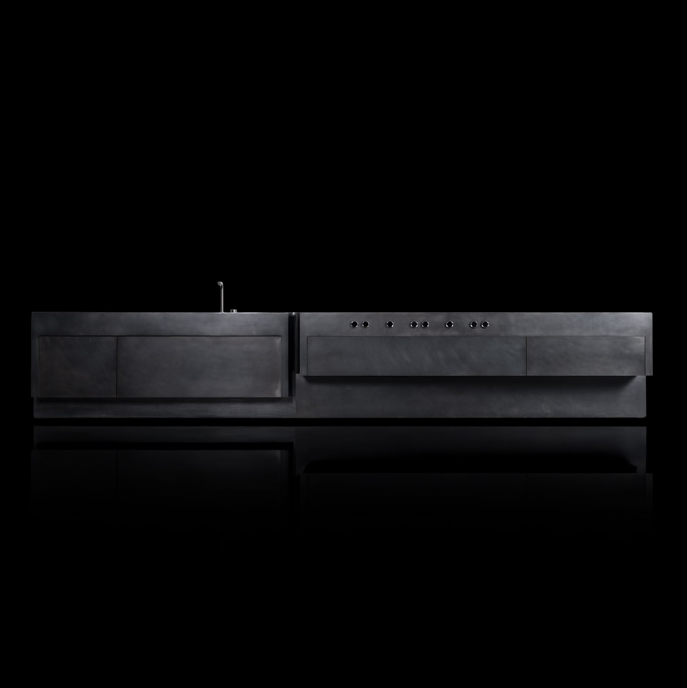 Henge Кухня Opera Wall от Henge — в интерьере