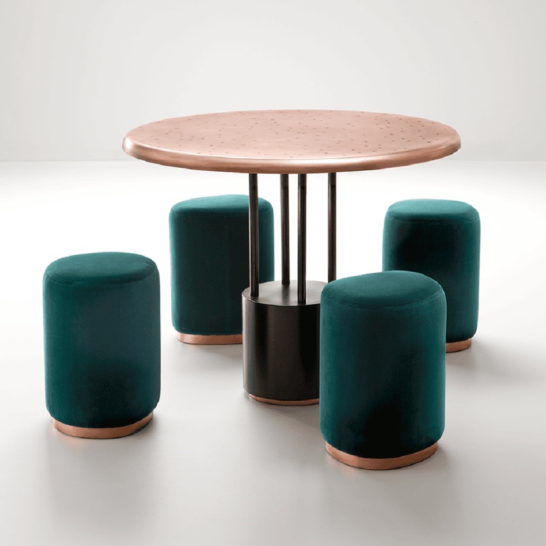 De Castelli Стол Buracco Table & Pouf от De Castelli — в интерьере