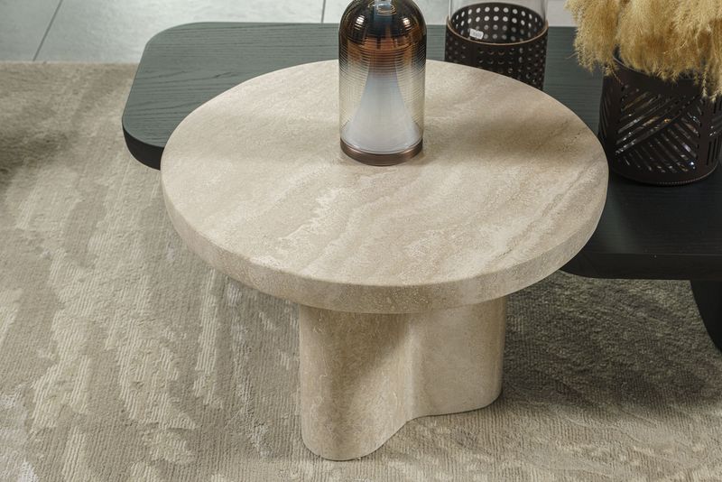 Poliform Журнальный столик Ernest 60*60 Travertino от Poliform
