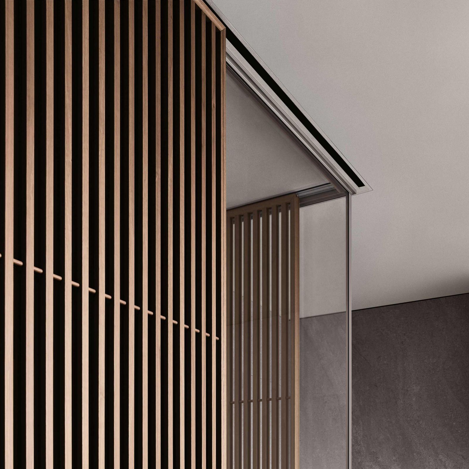 Rimadesio Перегородка Spazio от Rimadesio — в интерьере