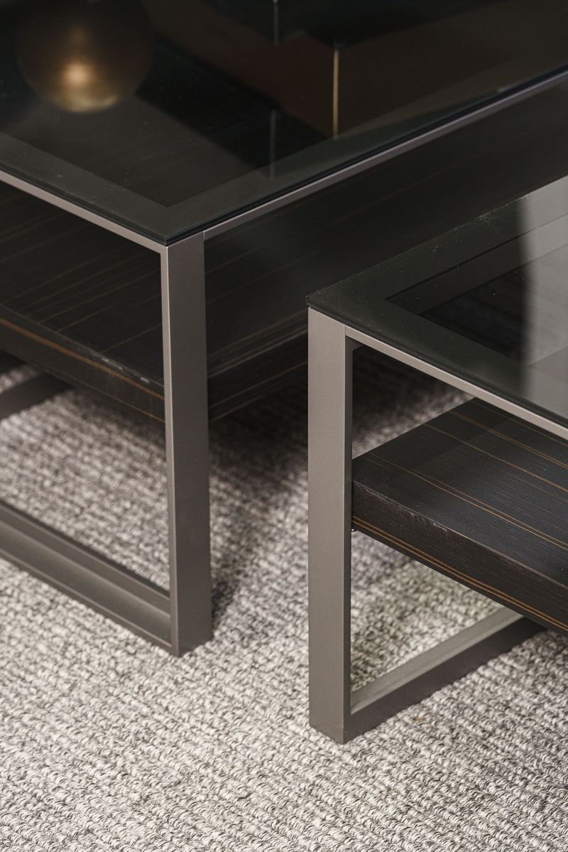 Rimadesio Журнальный столик Rialto Coffee Table Square от Rimadesio — в интерьере