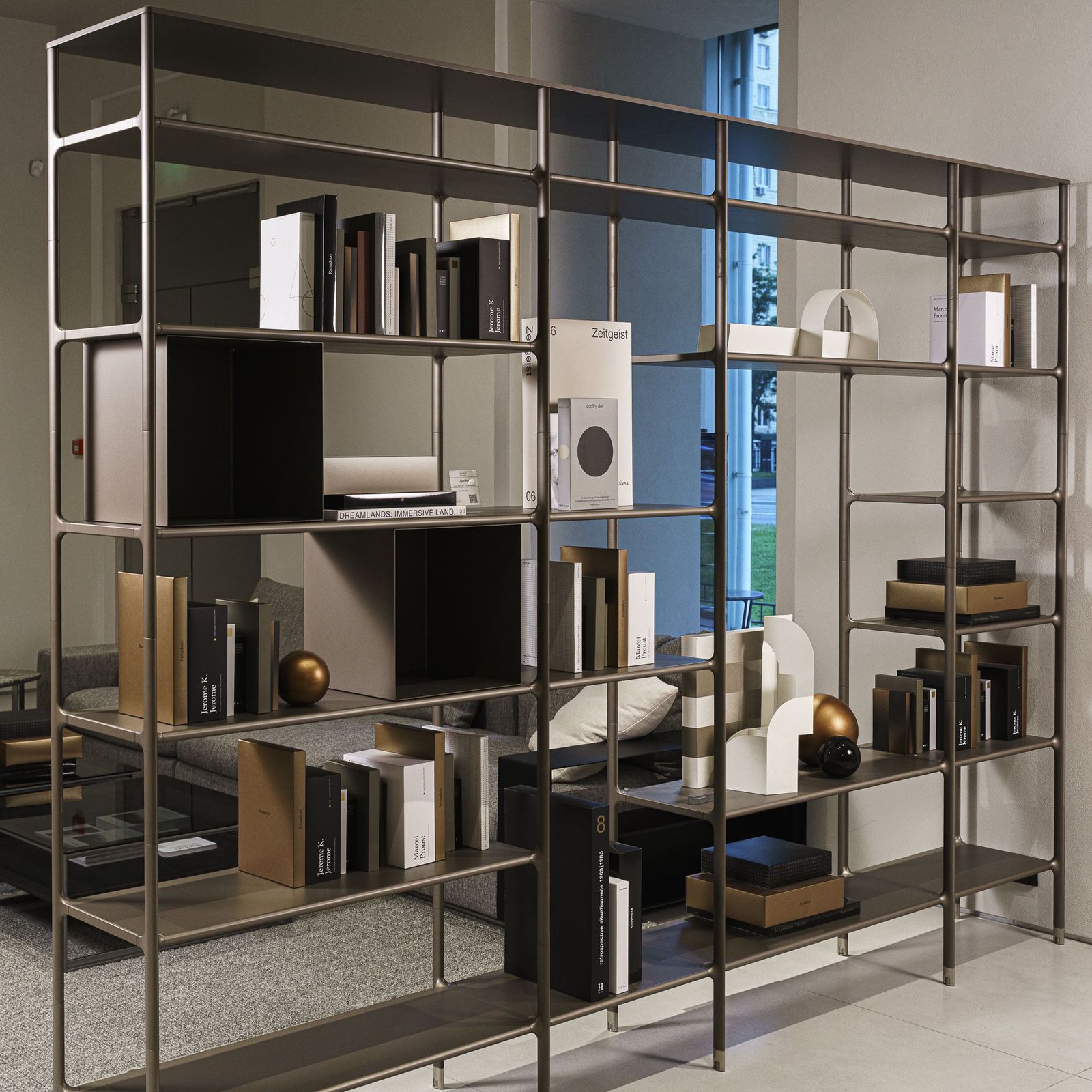 Rimadesio Стеллаж Wind 320 от Rimadesio — в интерьере