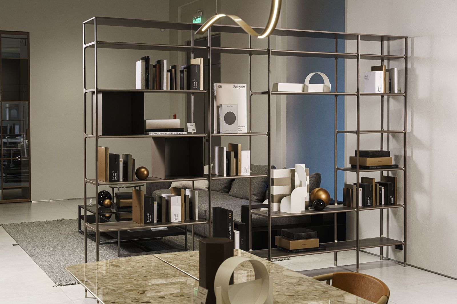 Rimadesio Стеллаж Wind 320 от Rimadesio — в интерьере