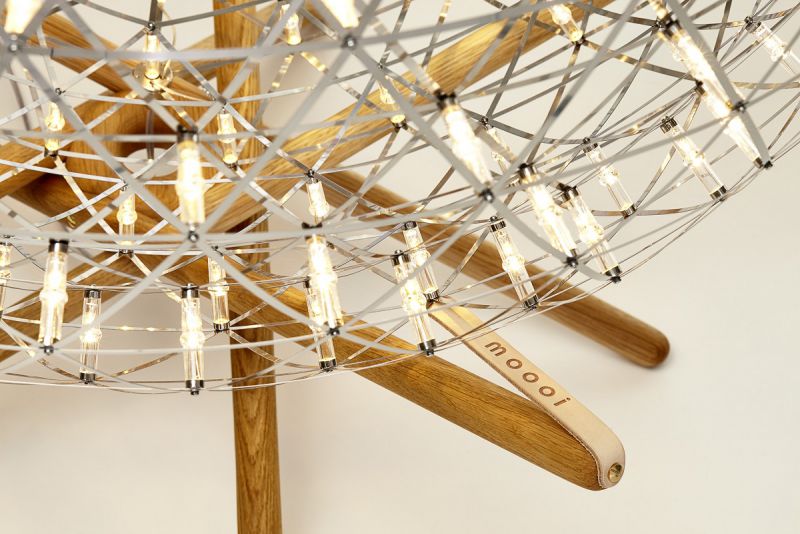 Moooi Торшер Raimond Tensegrity от Moooi — в интерьере
