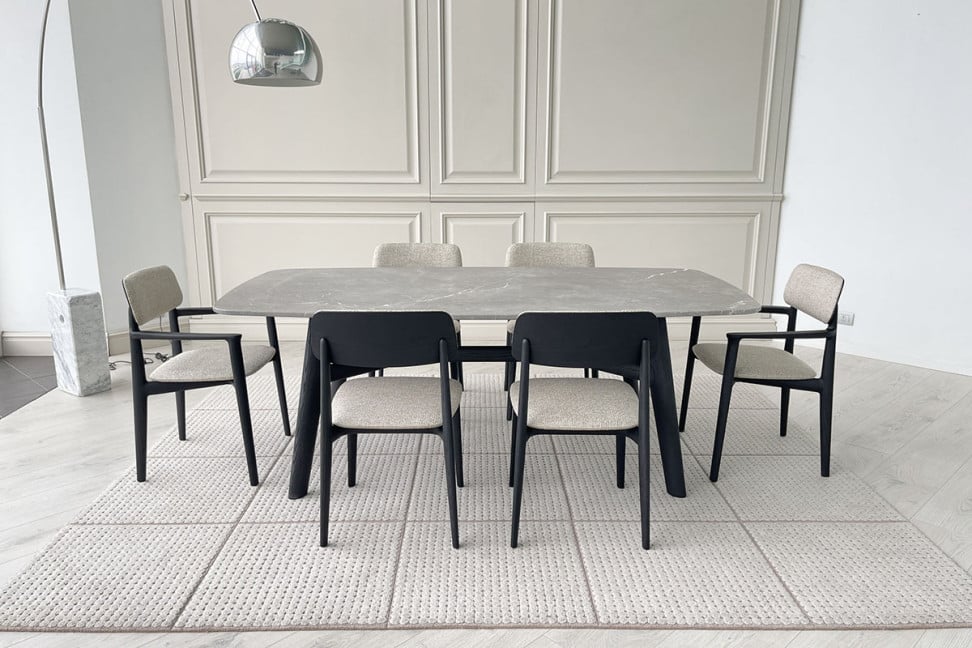 Poliform Стол Curve 245 Grey Stardust Matt от Poliform — в интерьере