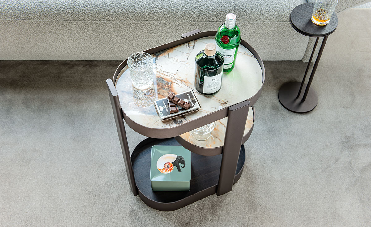 Cattelan Italia Тележка-бар Tonic от Cattelan Italia — в интерьере