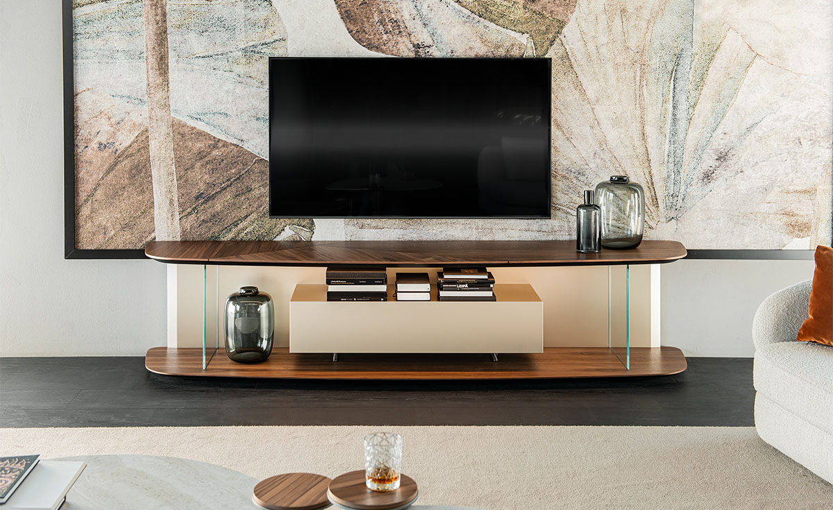 Cattelan Italia Мебель под ТВ Altavista от Cattelan Italia — в интерьере