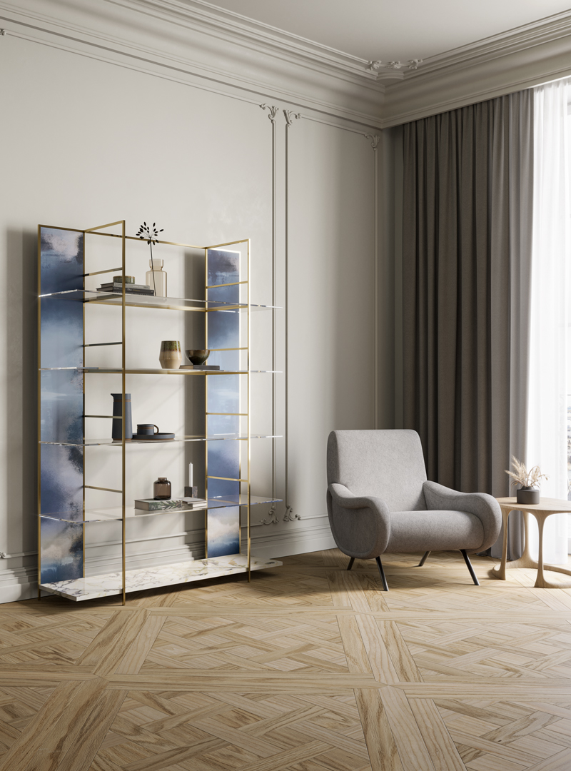 Arte Veneziana Стеллаж Marciana от Arte Veneziana — в интерьере